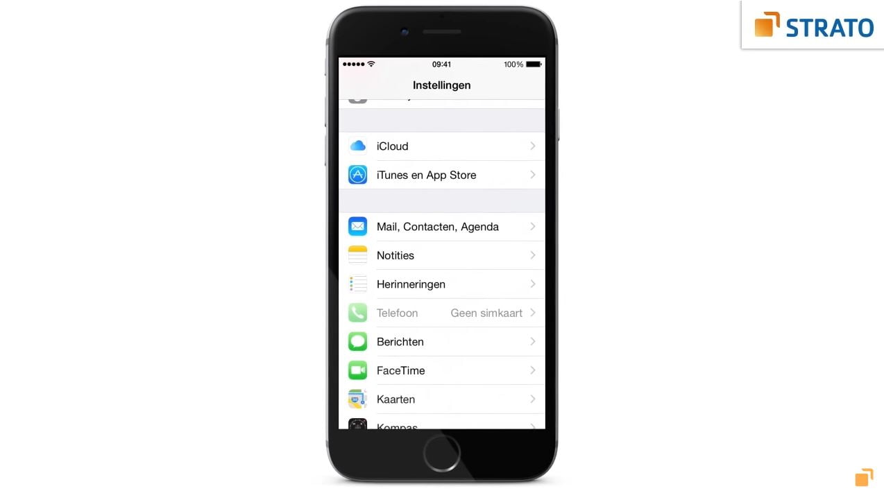 Professionele Voice-Over voor STRATO Explanimation: E-mail Instellen op iPhone of iPad