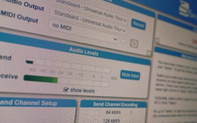 Internationale voice-over sessie
