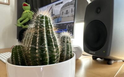 Het wordt warm in de thuis studio