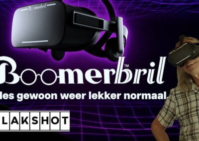 Voice-over voor VPRO Plakshot: ‘De Boomerbril’